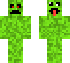 2 faced creeper  evil and derpy