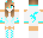 blue girl