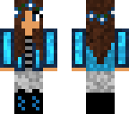 blue girl