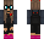 girl with glasses chibi