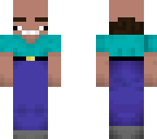 lol big forehead steve skin noob