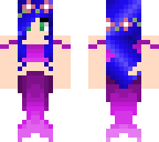 purple mermaid