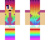 rainbow girl