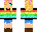 rainbow girl