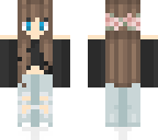 flower crown girl