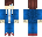 guy in a blue zipper