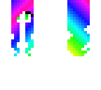 rainbow-ish hair base