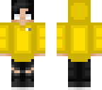 yellow hoodie