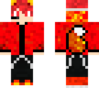 boy red fire