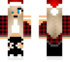 cute christmas with braid