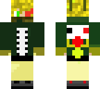 jacky the human gaster blaster on back
