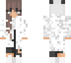 lab coat panda girl