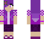 purple gamer girl