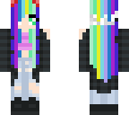 rainbow skin