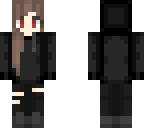 dark hoodie girl