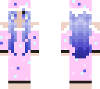 girl in pink polka-dot pjs