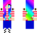 rainbow girl