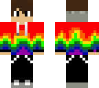 rainbow hoodie boy