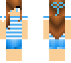 blue girl