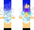 blue hair