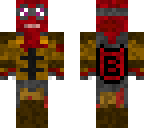 burnt man