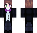 edit of tuxedo girl