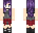 edit with a braid and a dress