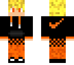 orange and black jacket