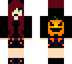 pumpkin queen with red hair