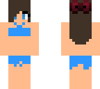 rose skin bathing suit