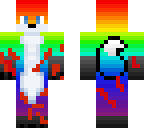 bloody rainbow fox