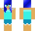 blue girl