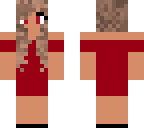 cute red dress