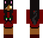 demon in a red jacket