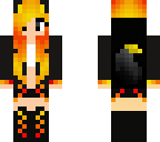 fire wolf girl edit