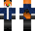 fox with hoodie