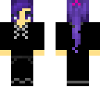 purple hair girl