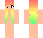 rainbow hair base
