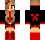 red creeper girl