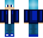 simple boy in blue