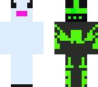 unicorn neon skeleton