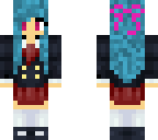 blue hair