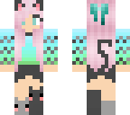 cat girl edited w tail