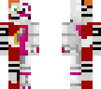 circus baby and ft foxy fused together