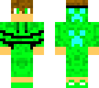 cool green gamer boy