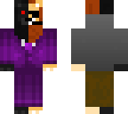 half purple suit lion