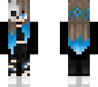 ice skull girl