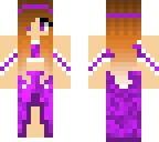 purple dress