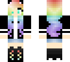 rainbow girl