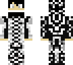 white and dark boy
